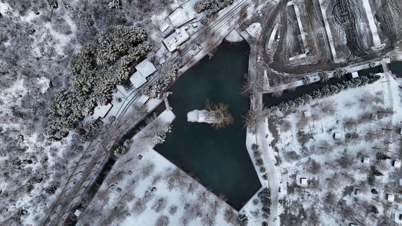 Seydişehir’e beklenen kar geldi! Konya’nın ünlü parkından kış masalı kareler 3